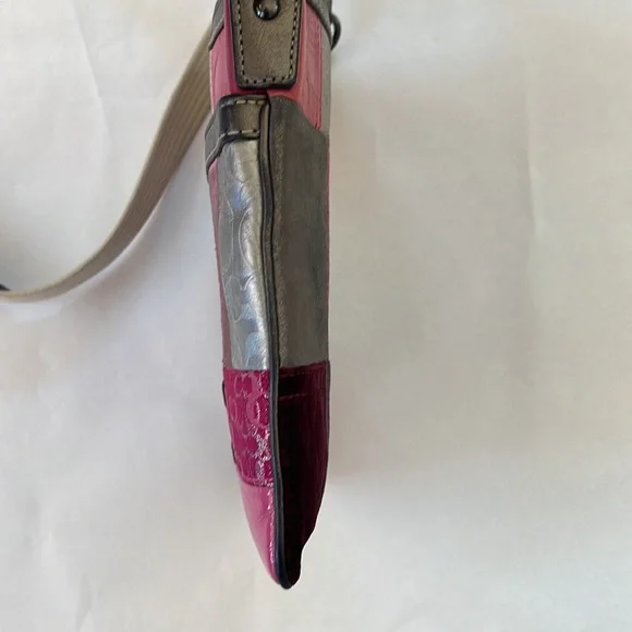 Coach Patchwork Crossbody Vintage Pink handbag - Picture 4 of 12